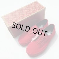 日本未発売 VANS AUTHENTIC MONO RED