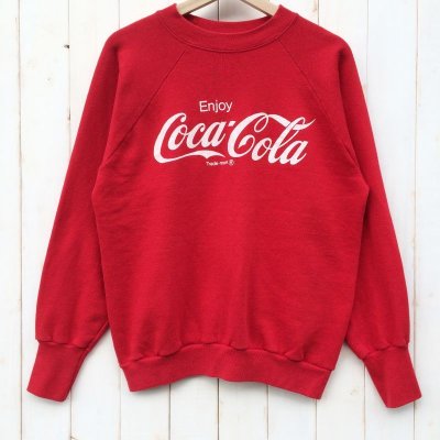 画像1: 80s Coca Cola LOGO SWEAT