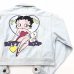 画像3: 90s BETTY BOOP SHORT DENIM JACKET (3)