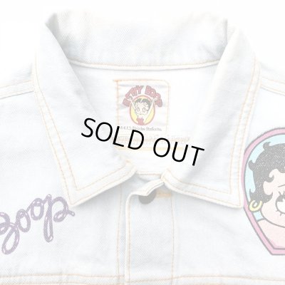 画像4: 90s BETTY BOOP SHORT DENIM JACKET