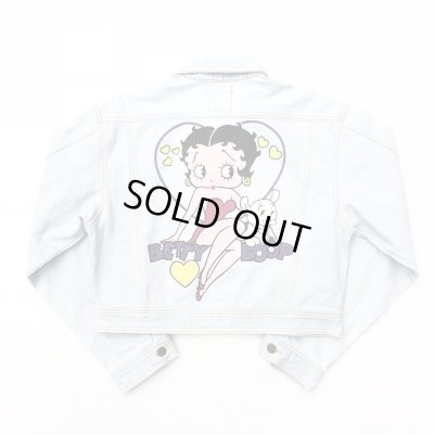 画像2: 90s BETTY BOOP SHORT DENIM JACKET