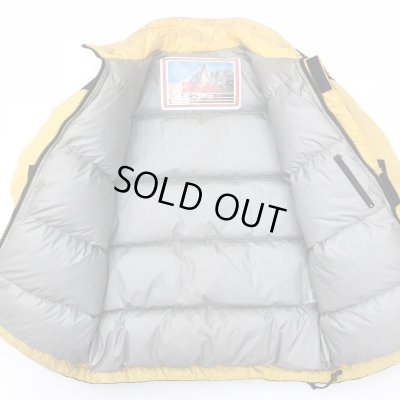 画像3: 90s FIRST DOWN JACKET YELLOW×SILVER