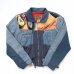 画像2: 90s USA製 TOO CUTE 再構築 DENIM JACKET (2)