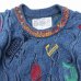 画像3: 90s オーストリア製　COOGI BLUES INDIGO 3D KNIT (3)