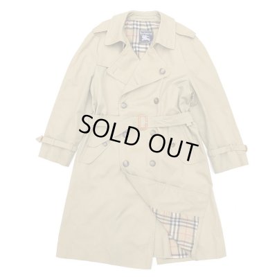 画像1: 90s スペイン製　BURBERRY TRENCH  COAT