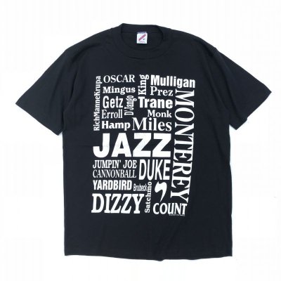 画像1: DEADSTOCK 90s USA製　JAZZ LEGEND TEE SHIRT