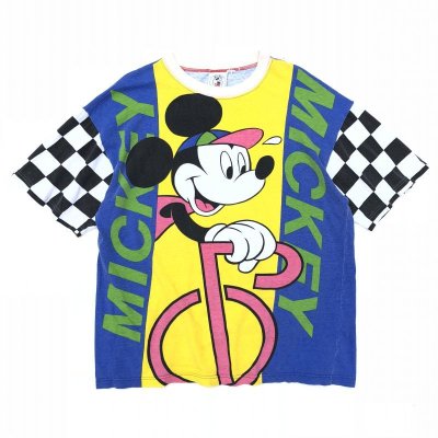 画像1: 90s MICKEY MOUSE TEE SHIRT