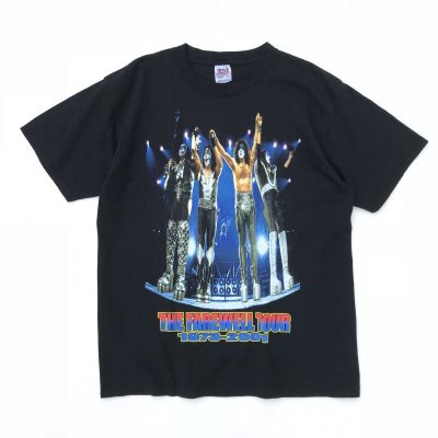 画像1: 00s KISS ROCK TEE SHIRT