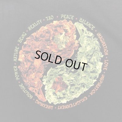 画像3: DEADSTOCK 90s 陰陽　MARIJUANA TEE SHIRT