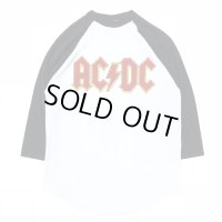 DEADSTOCK 2000s USA製　AC/DC RAGLAN TEE SHIRT