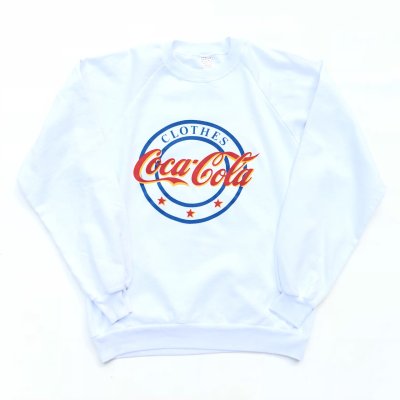 画像1: 90s USA製 COCA COLA  SWEAT