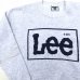 画像2: 80s~90s USA製 Lee BIG LOGO SWEAT  (2)