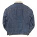 画像2: 70s USA製 LEVI'S BOA DENIM JACKET (2)