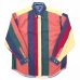 画像1: 90s TOMMY HILFIGER MULCH STRIPE SHIRT (1)