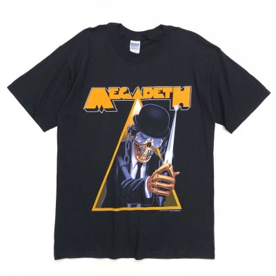 画像1: DEADSTOCK 00s MEGADETH 時計仕掛けのオレンジ TEE SHIRT