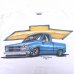 画像2: 90s USA製　CHEVROLET AIRBRUSH ART TEE SHIRT (2)