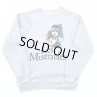 80s USA製 Les Miserables SWEAT 