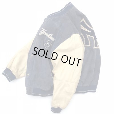 画像3: 90s NEWYORK YANKEES SUEDE LEATHER STADIUM JACKET