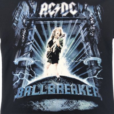 画像3: 90s イタリア製？ EURO BOOTLEG AC/DC BALLBREAKERS PARKA