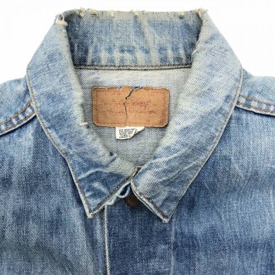 画像5: 70s USA製 LEVI'S 70505 BIGE DENIM JACKET