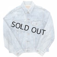 70s USA製 LEVI'S 70505 BIGE DENIM JACKET