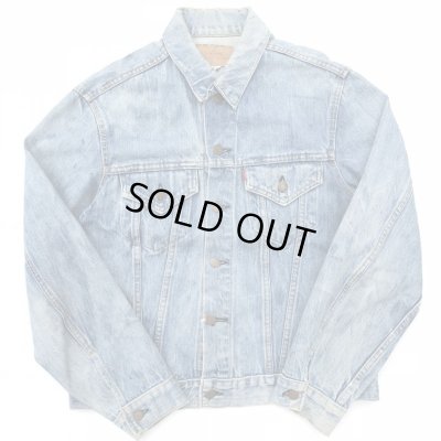 画像1: 70s USA製 LEVI'S 70505 BIGE DENIM JACKET