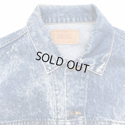 画像4: 80s USA製 LEVI'S 70507-0219 CHEMICAL WASH DENIM JACKET