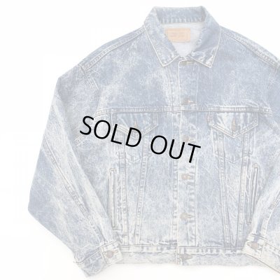 画像3: 80s USA製 LEVI'S 70507-0219 CHEMICAL WASH DENIM JACKET