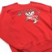 画像2: 80s USA製　WISCONSIN BUCKY BADGER COLLEGE SWEAT (2)