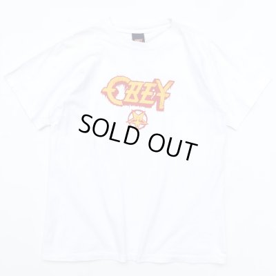 画像1: 00s USA製 OBEY OZZY PARODY TEE SHIRT