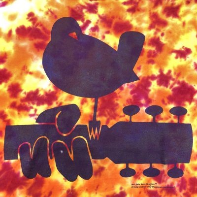 画像5: 90s USA製 WOODSTOCK 25th TIEDYE TEE SHIRT