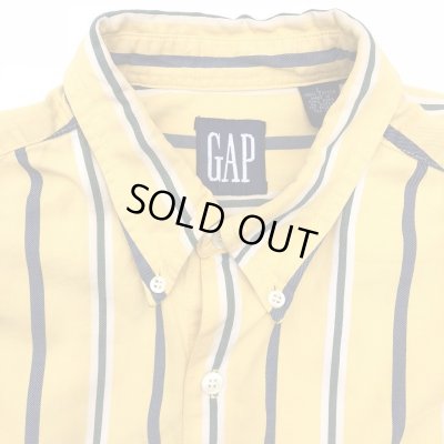 画像3: 90s OLD GAP STRIPE L/S SHIRT