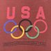 画像2: 90s USA製 USA OLYMPIC TEE SHIRT (2)