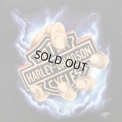 画像3: 90s USA製 HARLEY DAVIDSON 3D EMBLEM THUNDER LOGO TEE SHIRT