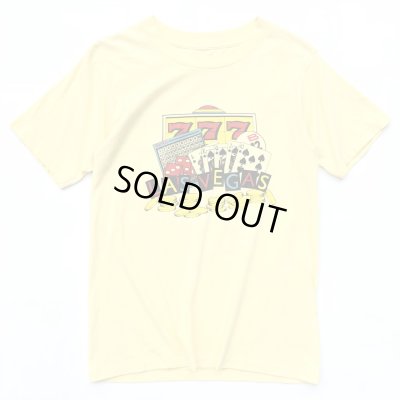 画像1: 80s USA製 LAS VEGAS CASINO TEE SHIRT