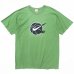 画像1: 90s USA製 BOOTLEG NIKE LEATHER LOGO TEE SHIRT (1)