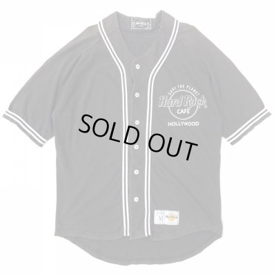 画像1: 90s USA製 HARD ROCK CAFE BASEBALL SHIRT