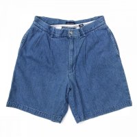 90s TWO TACK DENIM CHINO SHORTS