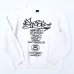 画像1: 90s USA製 OLD STUSSY xSTASH? WORLD TOUR SWEAT (1)