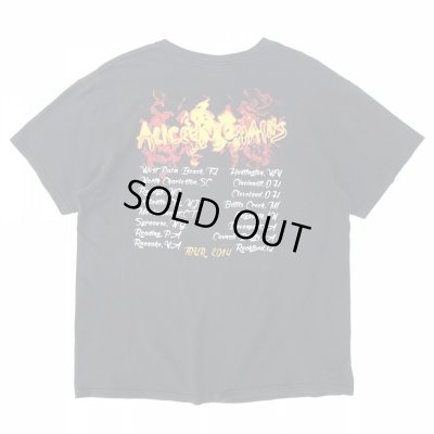 画像2: 2014 ALICE IN CHAIN TOUR TEE SHIRT