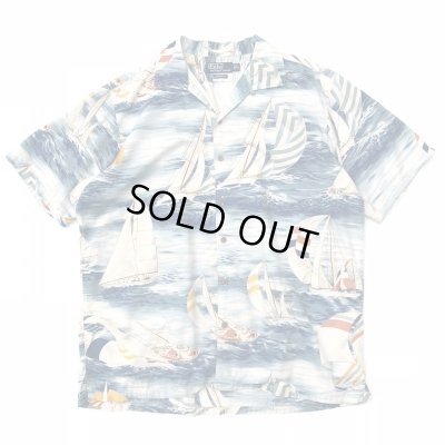 画像1: 2000s RALPH LAUREN HAWAIIAN S/S SHIRT