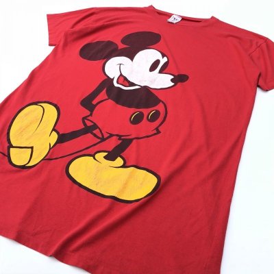 画像2: 90s USA製 MICKEY MOUSE TEE SHIRT ONEPIECE