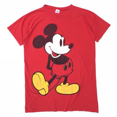 画像1: 90s USA製 MICKEY MOUSE TEE SHIRT ONEPIECE