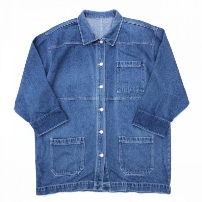 画像1: 70s-80s DENIM COVERALL