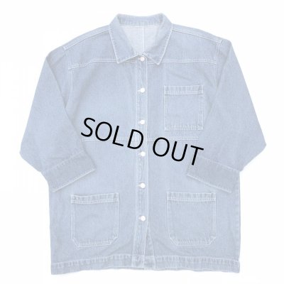 画像1: 70s-80s DENIM COVERALL