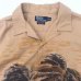 画像3: 90s RALPH LAUREN VINTAGE CAMP PALM TREE HAWAIIAN S/S SHIRT (3)