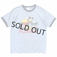 80s USA製 MICKEY MOUSE LINGER TEE SHIRT