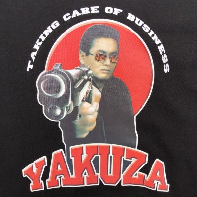 画像2: DEADSTOCK 90s USA製 SERIAL KILLER "YAKUZA" TEE SHIRT