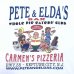 画像2: 00s PETE&ELDA'S SOPRANOS PIZZA TEE SHIRT (2)