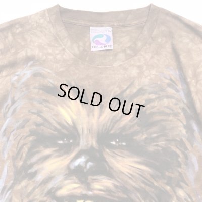 画像3: 90s USA製 STARWARS CHEWBACCA TYE-DYE TEE SHIRT